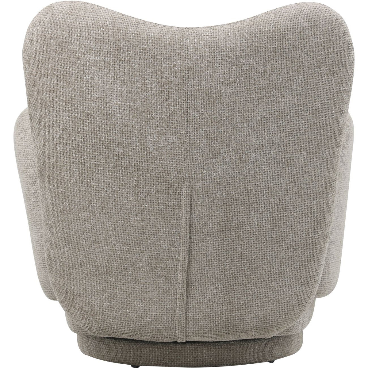 Bingham Upholstered Swivel Chair- Velvet Green/ Neutral
