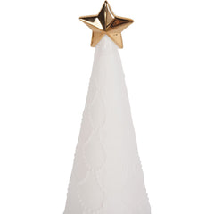 Laura Ashley White Ceramic Christmas Tree