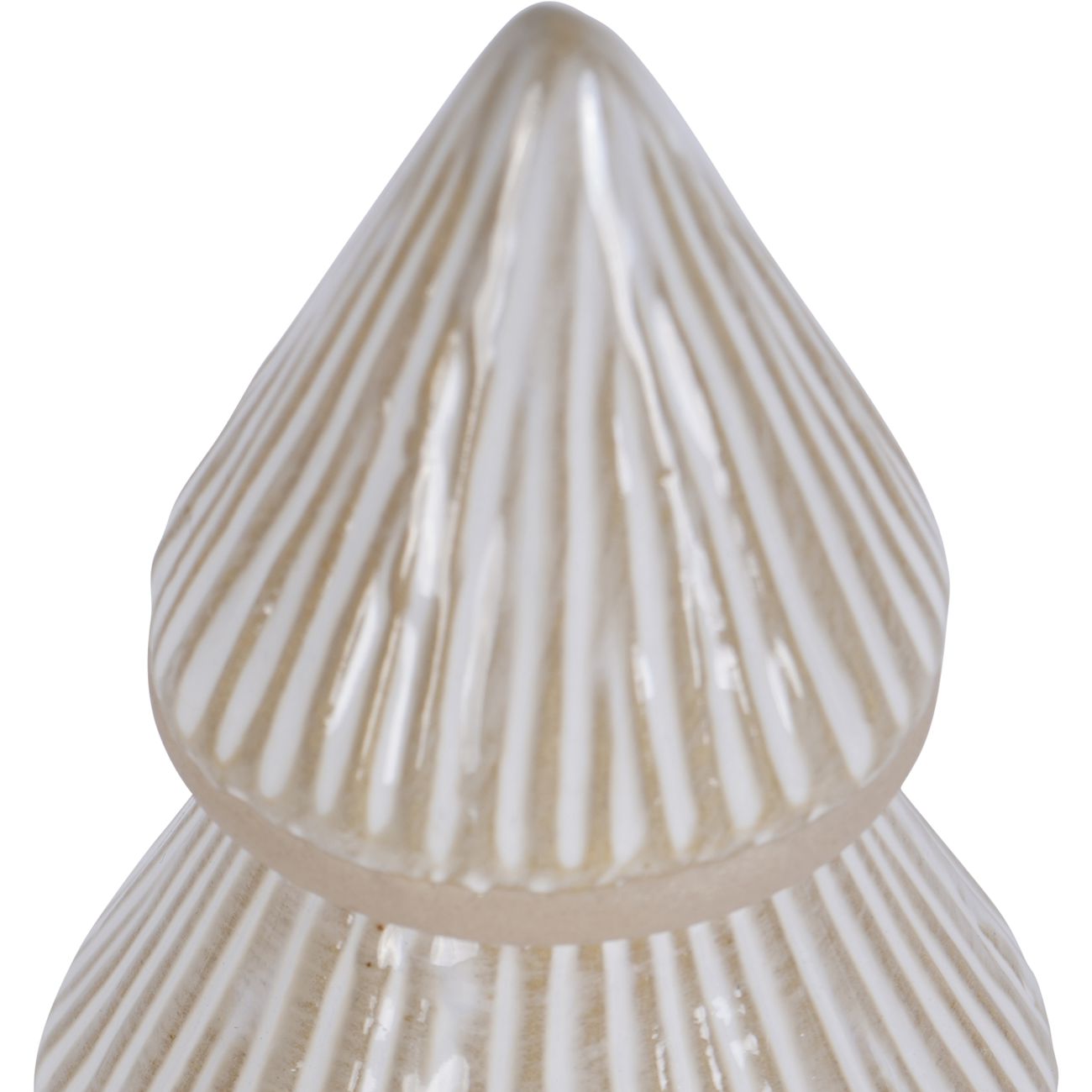 Laura Ashley Cream Ceramic Christmas Tree Decoration