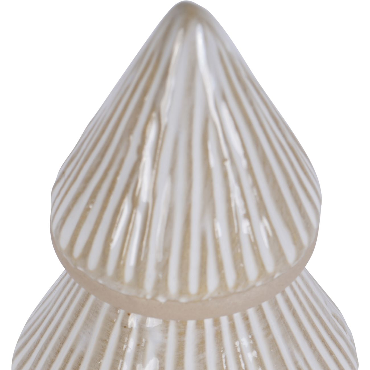 Cream Ceramic Christmas Tree Decoration