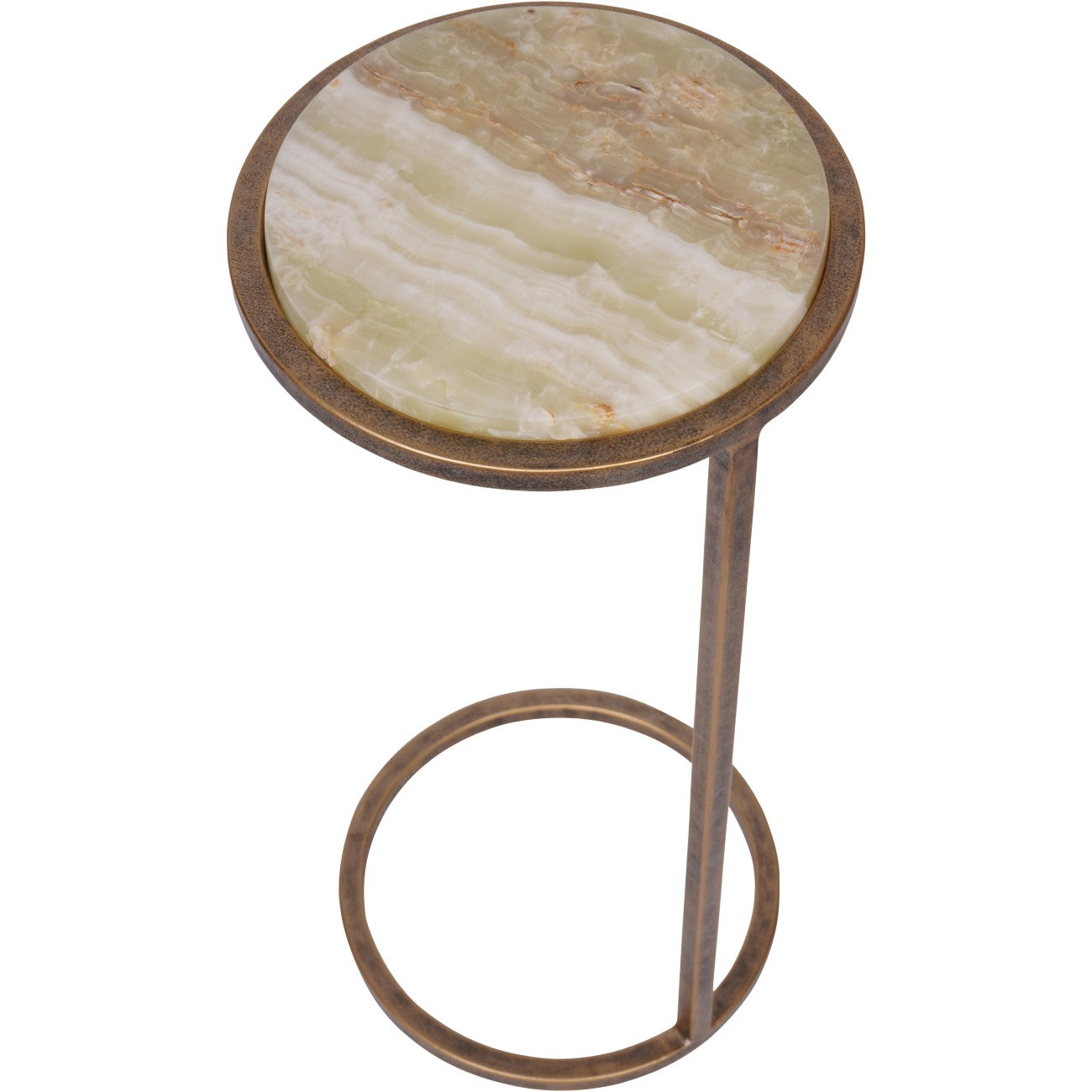 Iota Accent Table - Various Marble Finishes