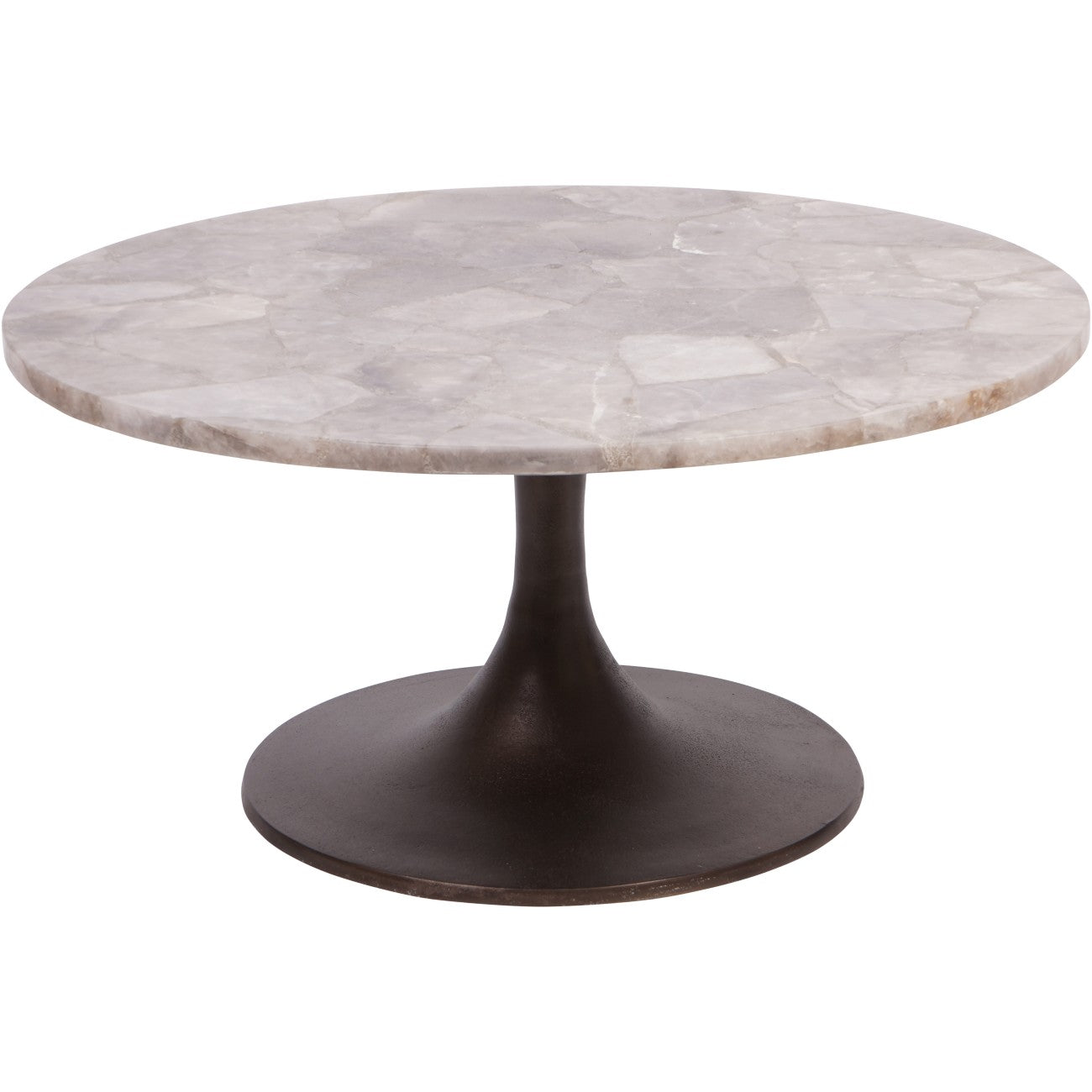 Bosworth Smokey Quartz Side Table- 42cm/ 60cm/