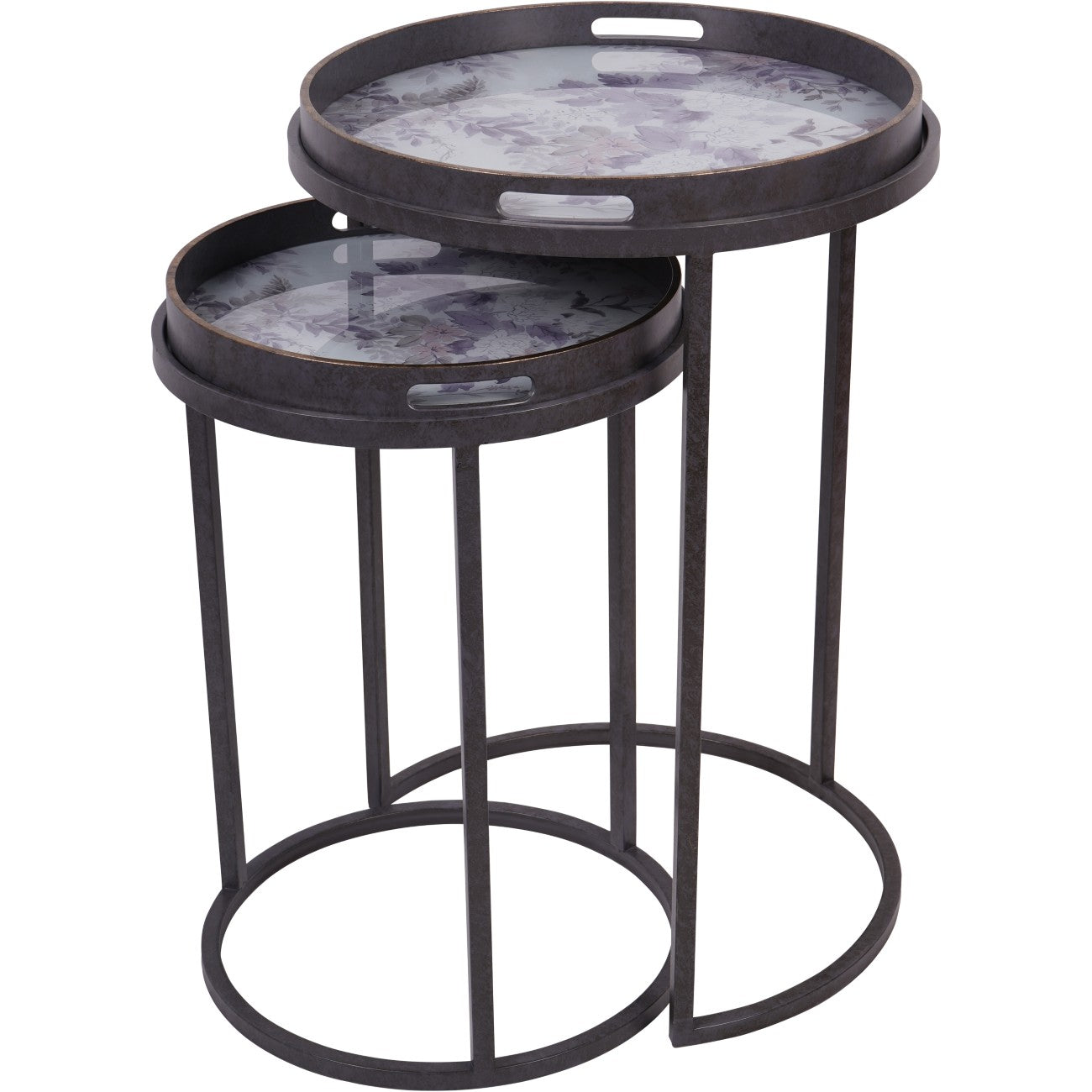 Linlithgow Set of 2 Side Tray Tables