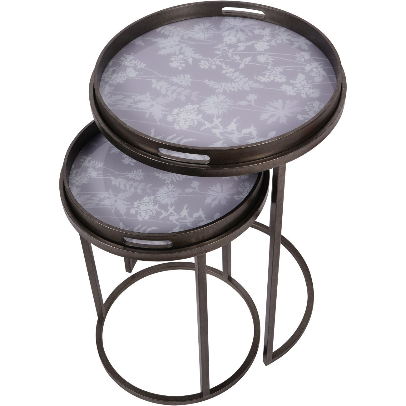 Tidworth Set of 2 Side Tray Tables