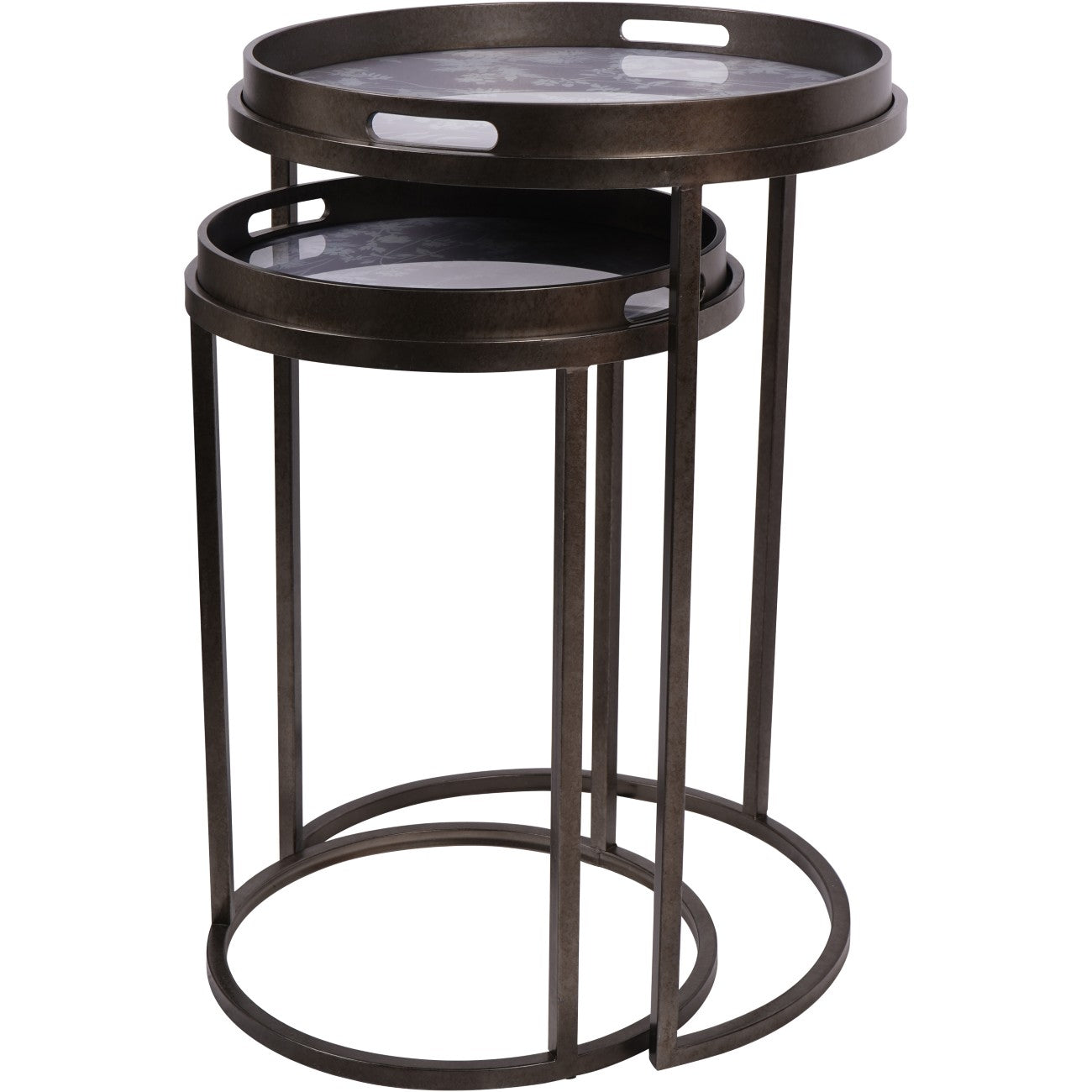 Tidworth Set of 2 Side Tray Tables