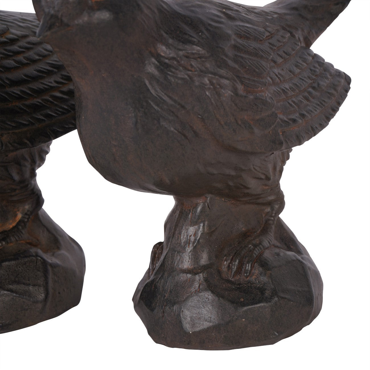 Set of 2 Resin Sitting Bird