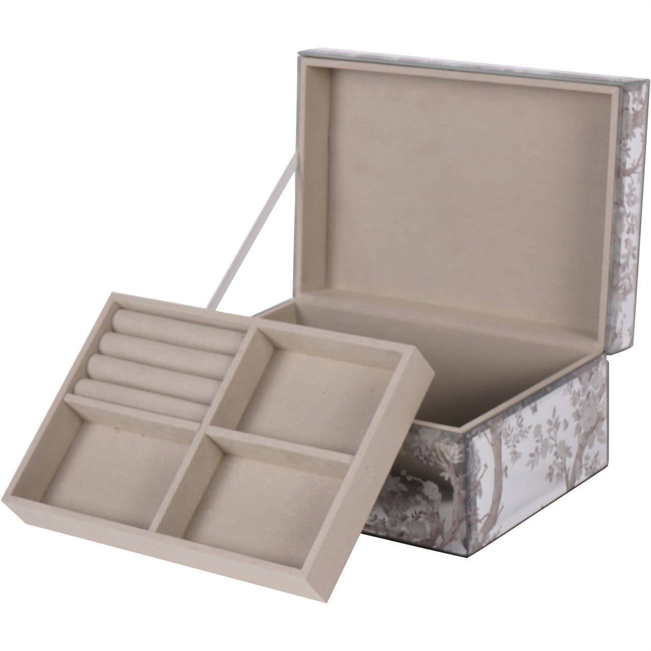 Laura Ashley Belvedere Mirror Jewellery Box