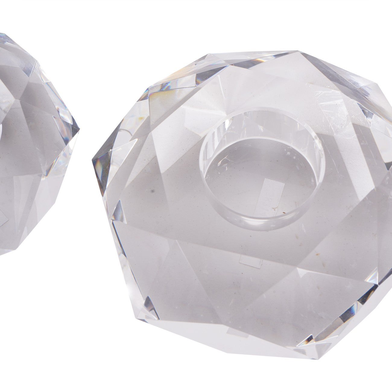 Set of 2 Morcott Glass Tealight Holder
