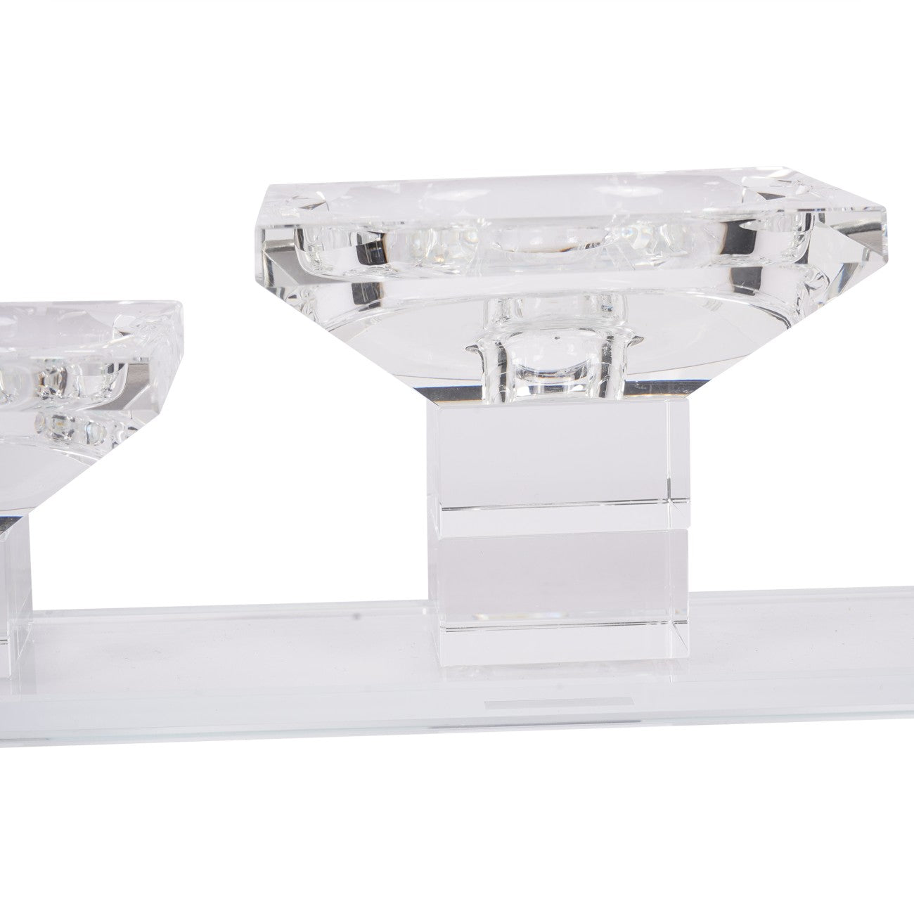 Morcott Glass 5 Head Pillar Holder