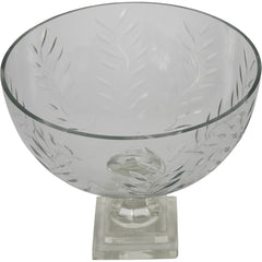 Laura Ashley Glass Cut Bowl