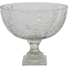 Laura Ashley Glass Cut Bowl