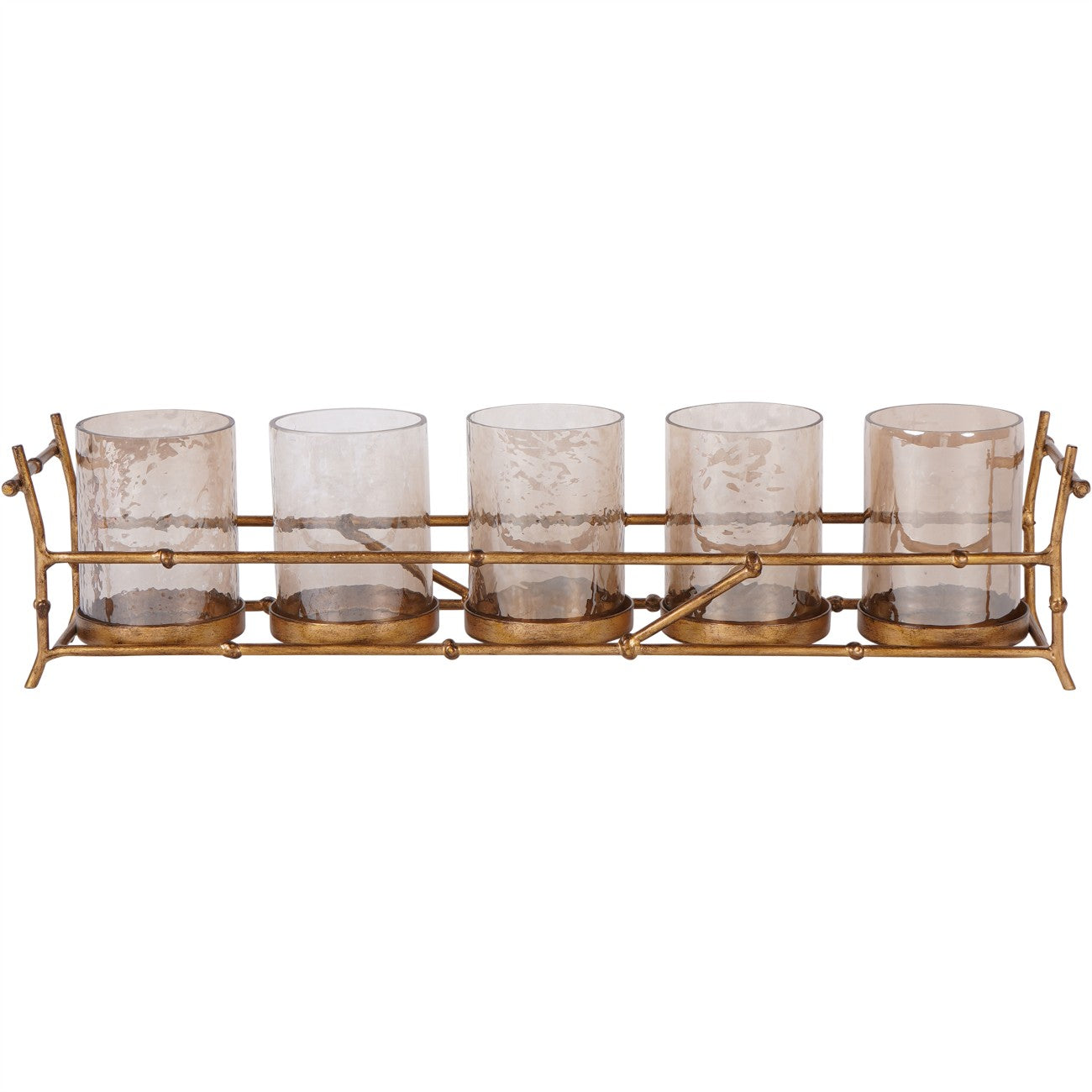 Astaire Bamboo 5 Hurricane Candle Holder