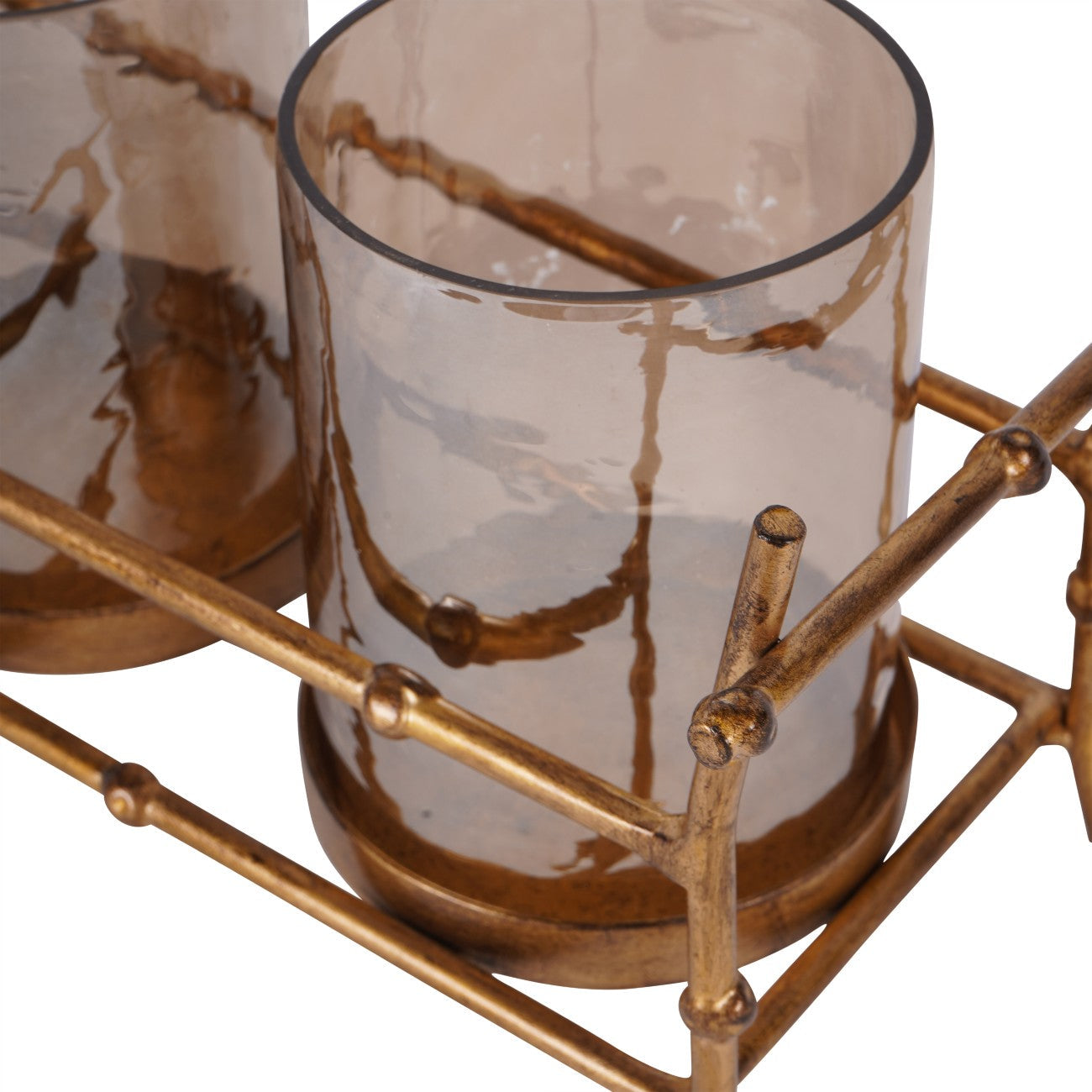 Astaire Bamboo 5 Hurricane Candle Holder