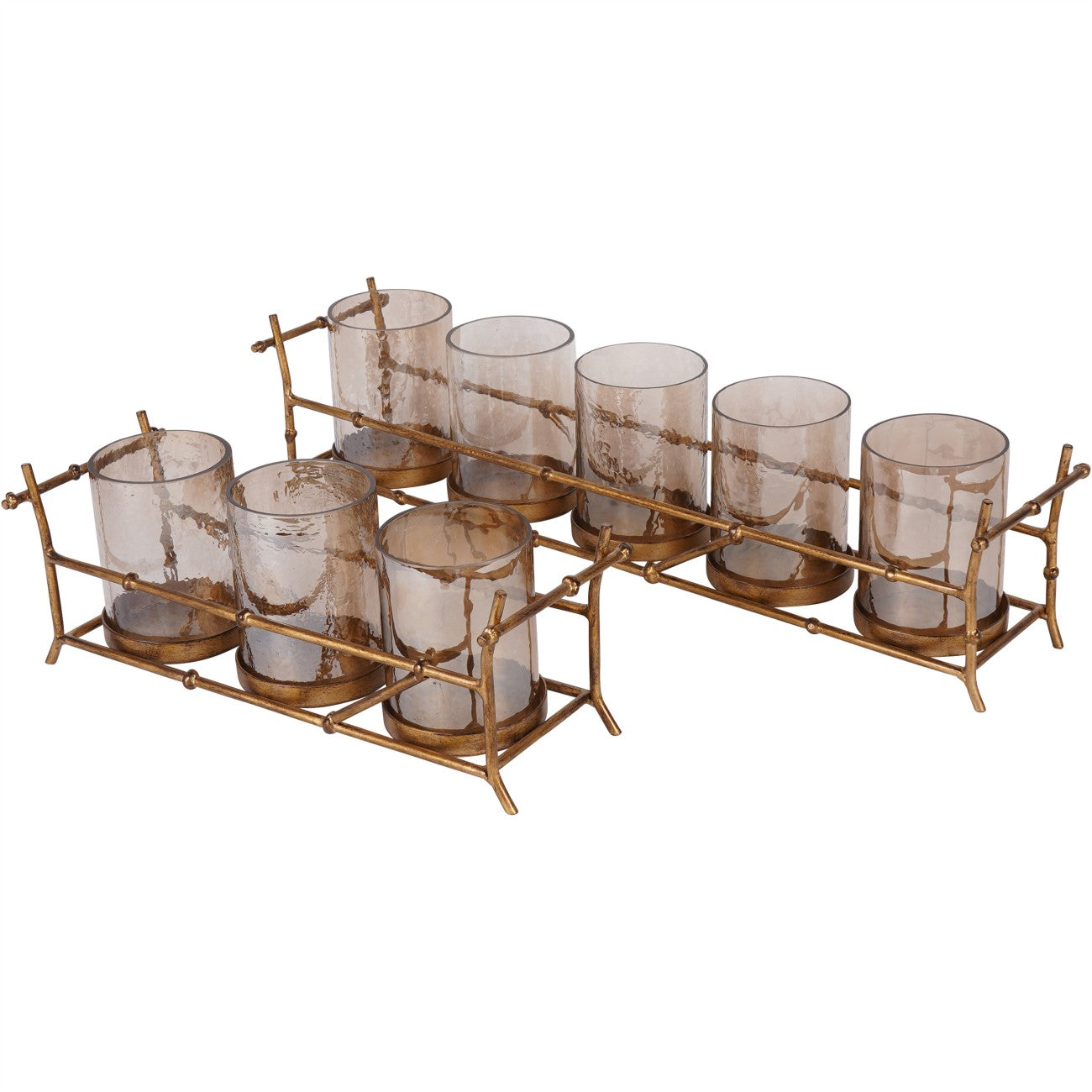 Astaire Bamboo 5 Hurricane Candle Holder