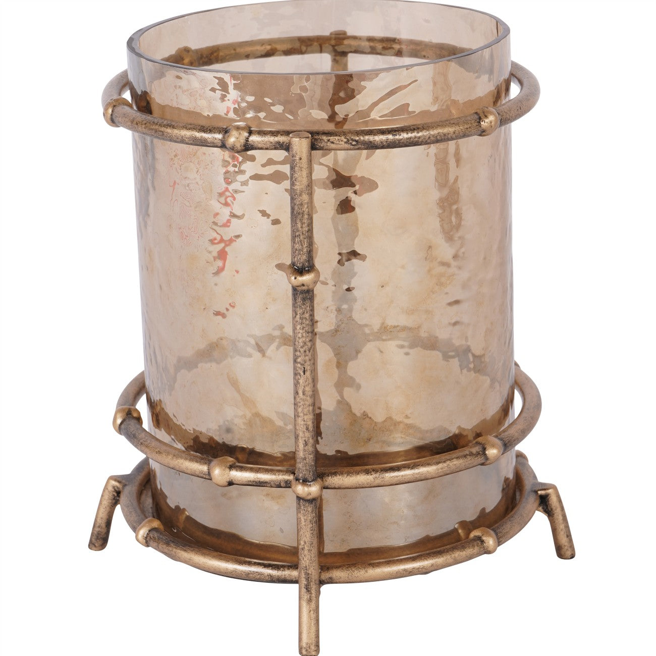 Small Astaire Bamboo Table Hurricane