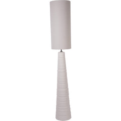 Tivoli Ceramic Table Lamp White with Shade - Small/Large