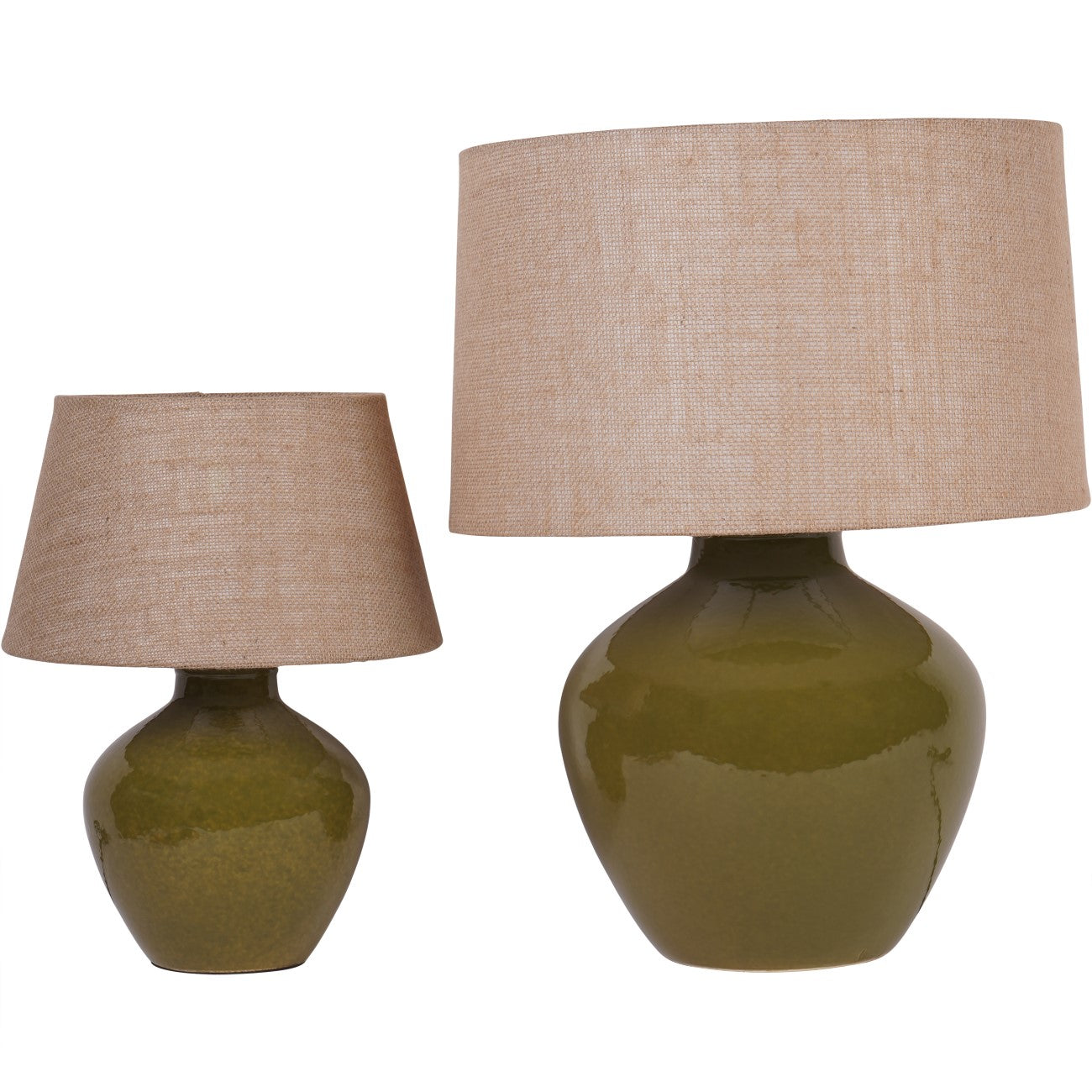 Aubrey Ceramic Table Lamp E27 60W - Various Colours and Sizes