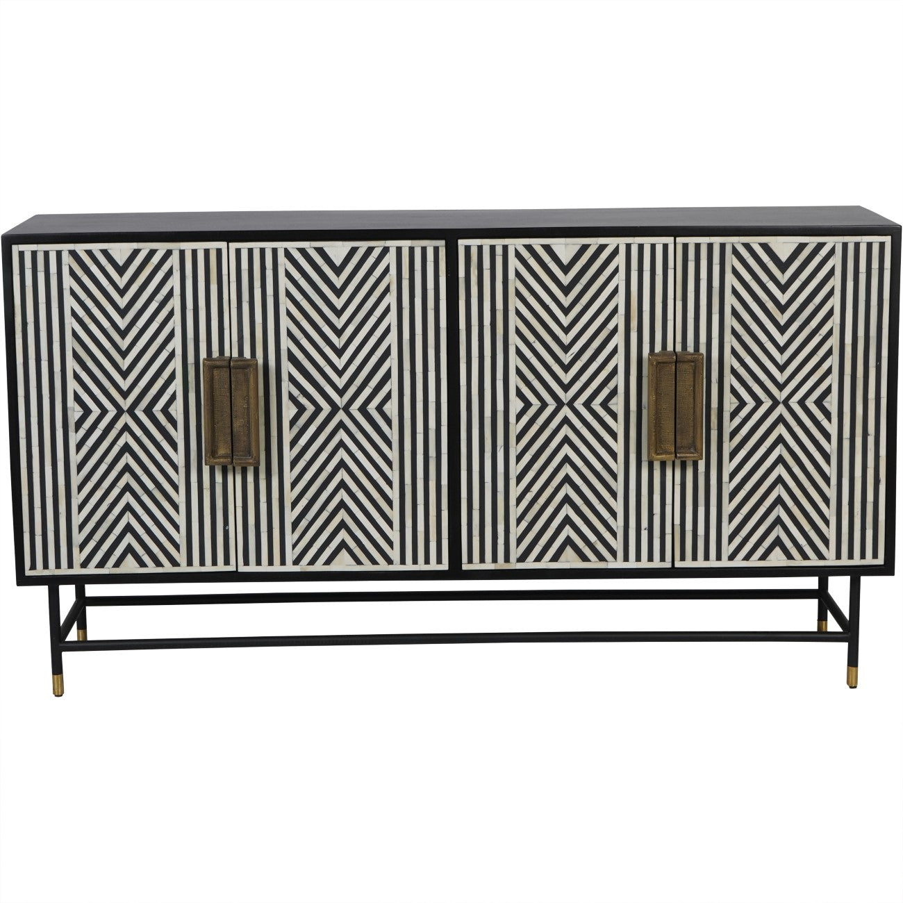 Delaney Bone Inlay Cabinet - Small/Large