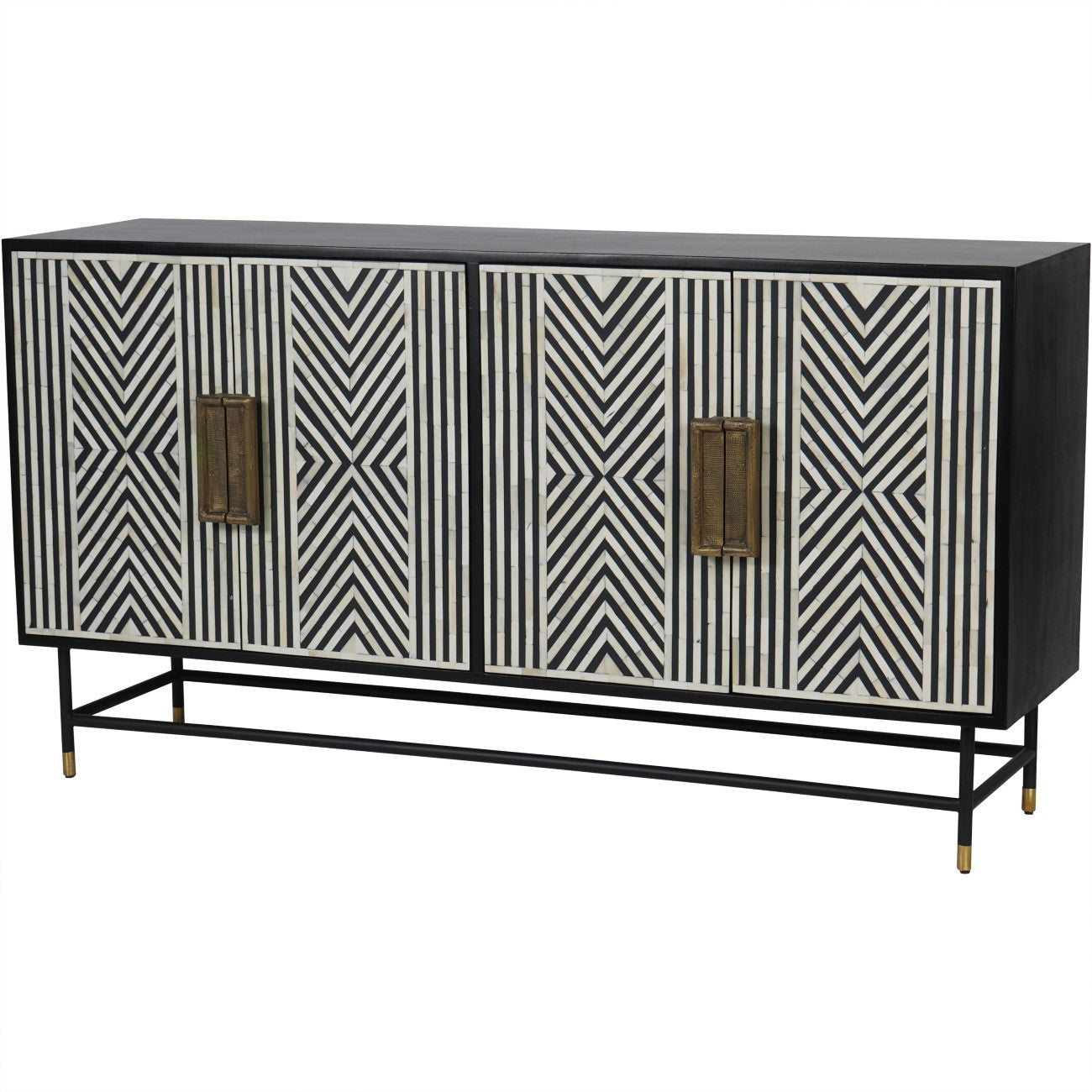 Delaney Bone Inlay Cabinet - Small/Large