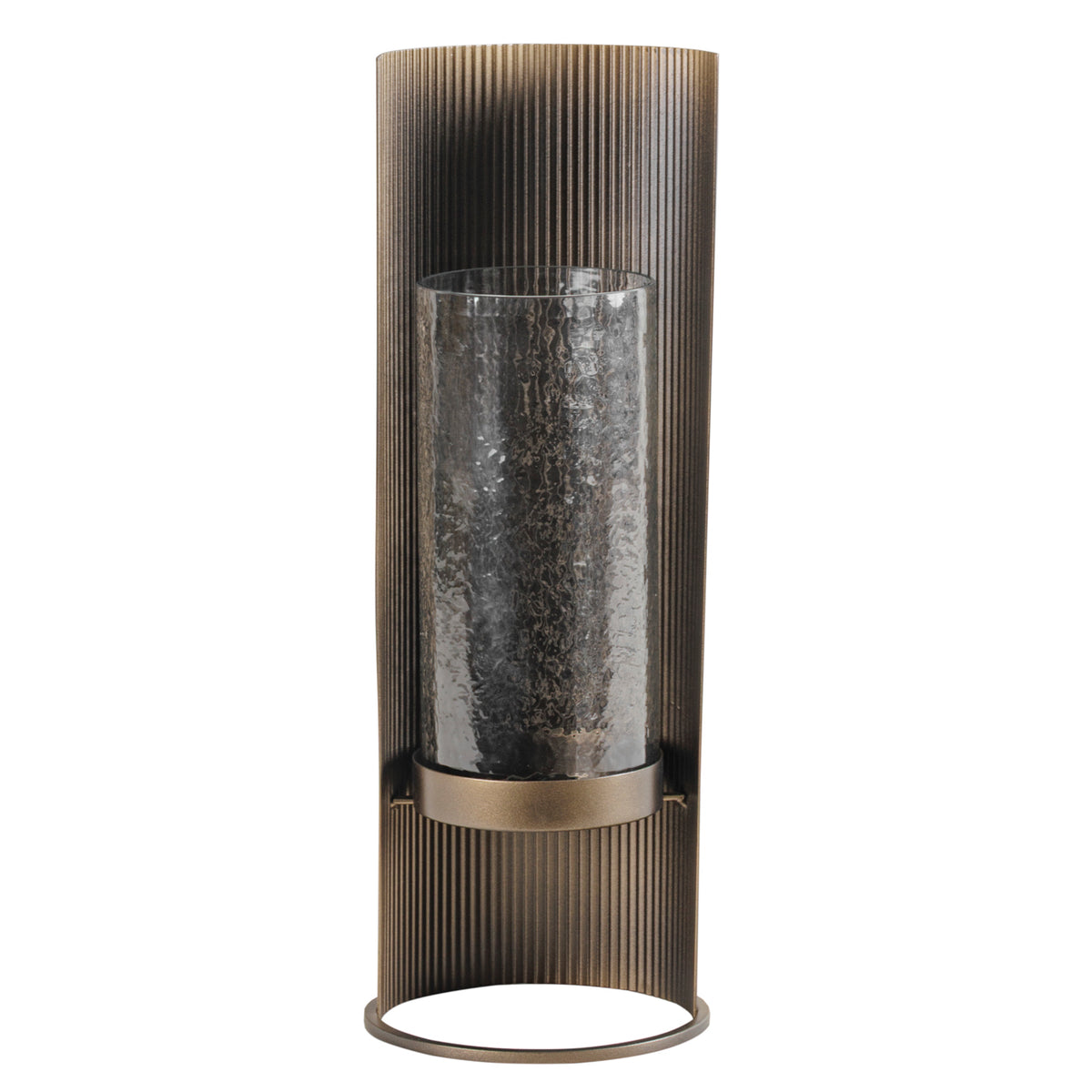 Belvedere Aged Gold Table Hurricane