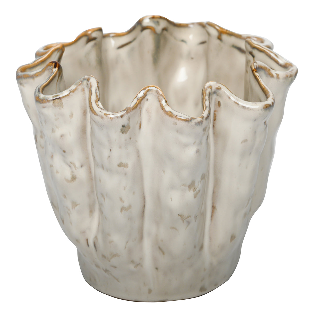 Coralie Glazed Vase- Small/ Medium/ Large