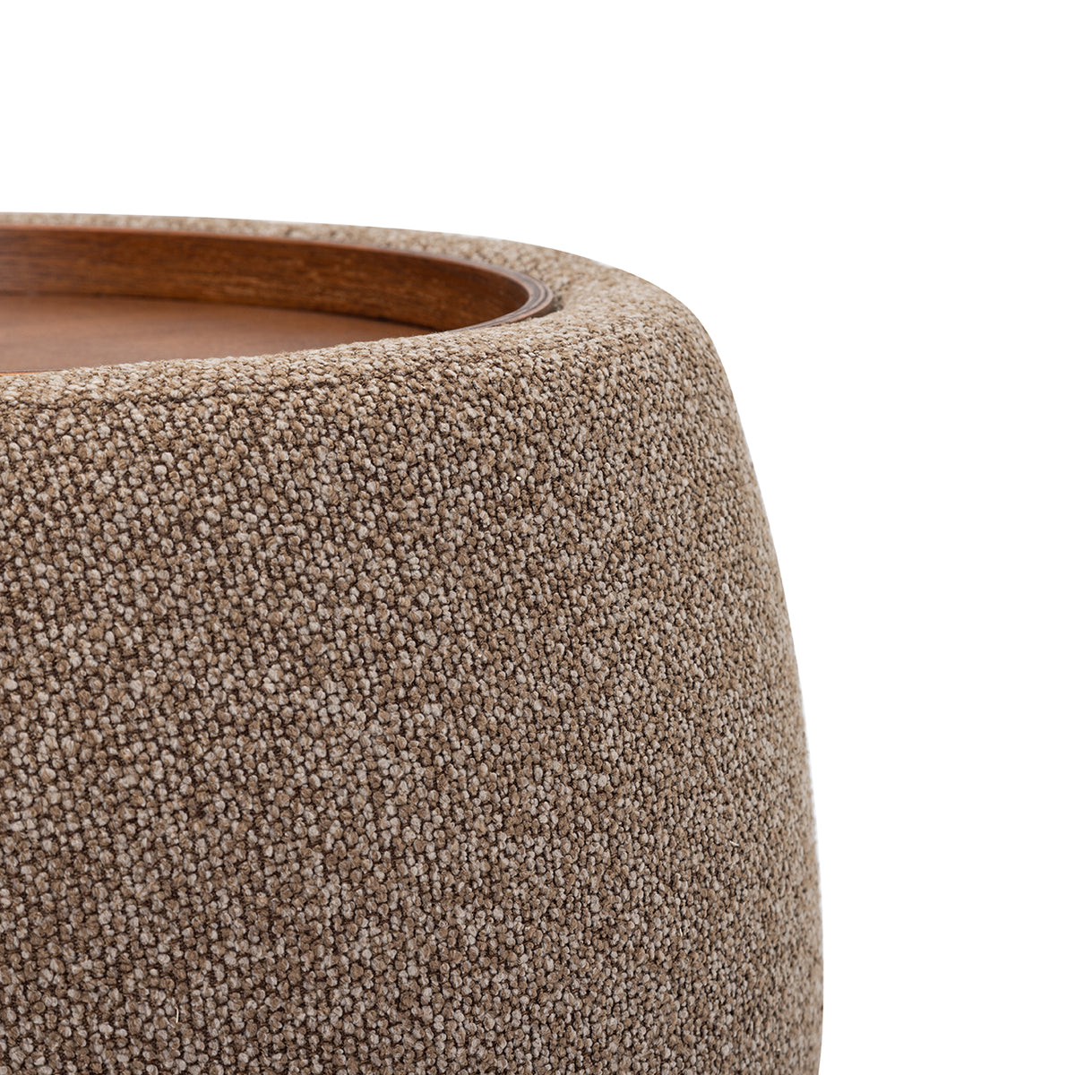 Gensen Ottoman in Coffee-  Small/ Large
