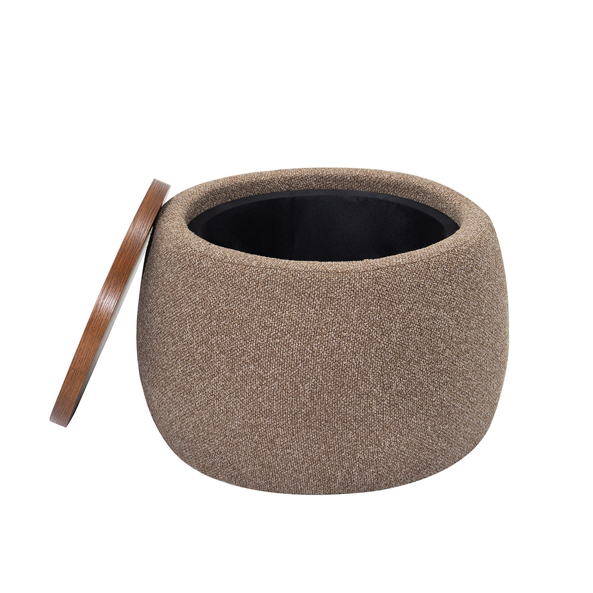 Gensen Ottoman in Coffee-  Small/ Large