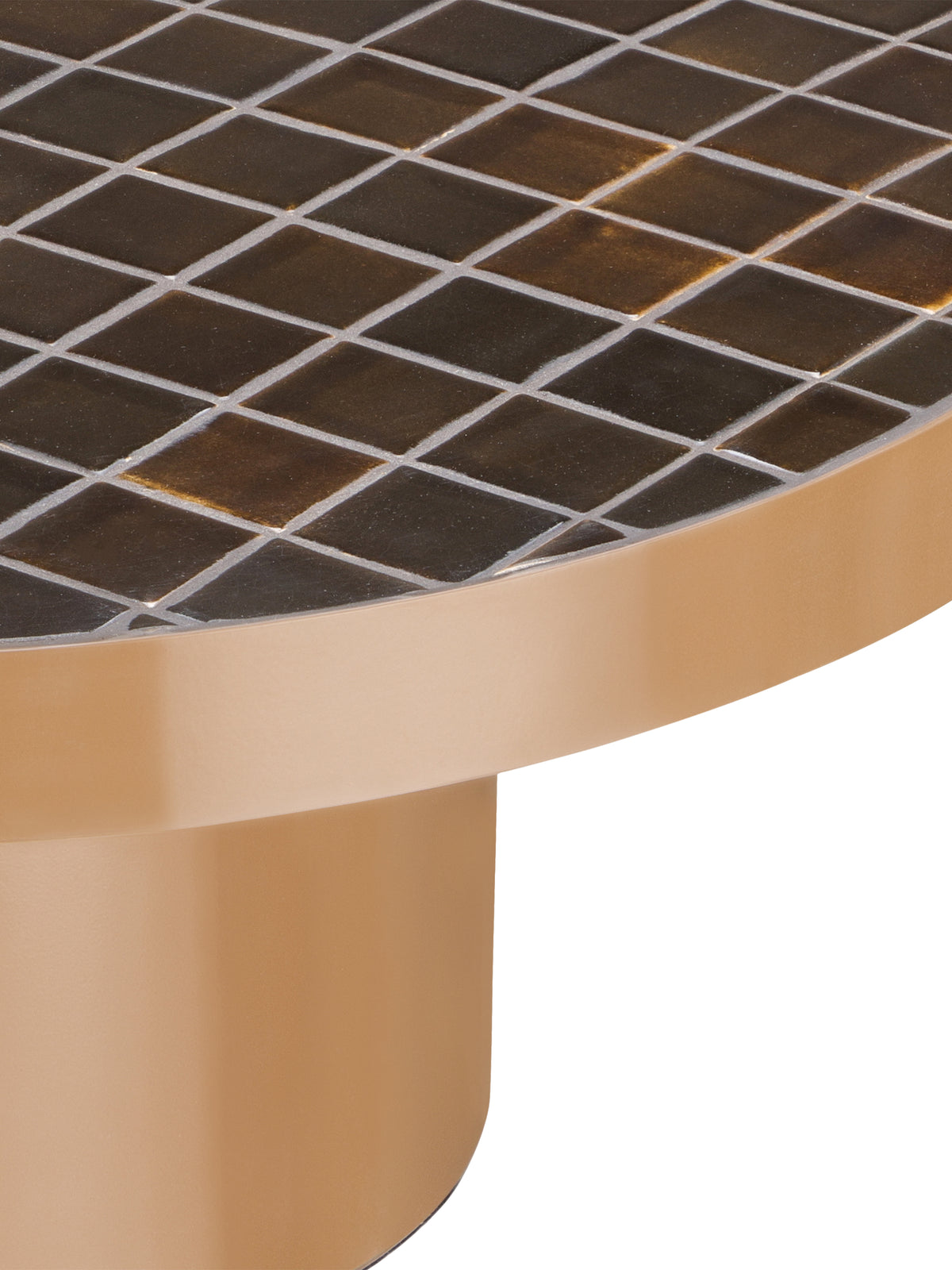 Navero Ceramic Tiled Top Coffee Table 30cm
