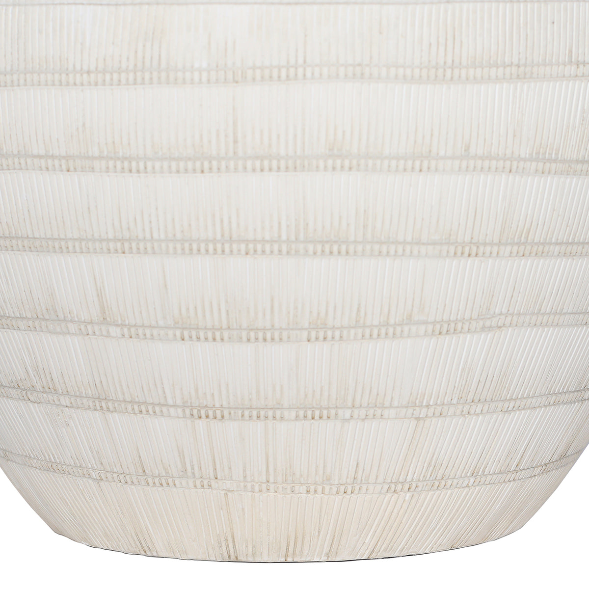 Virelle Ceramic Table Lamp with Shade- White / Brown Finishes
