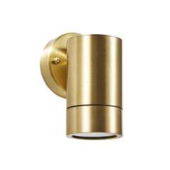 Brac Solid Brass 2 Light Up & Down GU10 Wall Light - Brass / Bronze