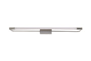 Villabey LED 1 x 14W Chrome Wall Lamp Large 1 Light 4000K IP44 3yr Warranty