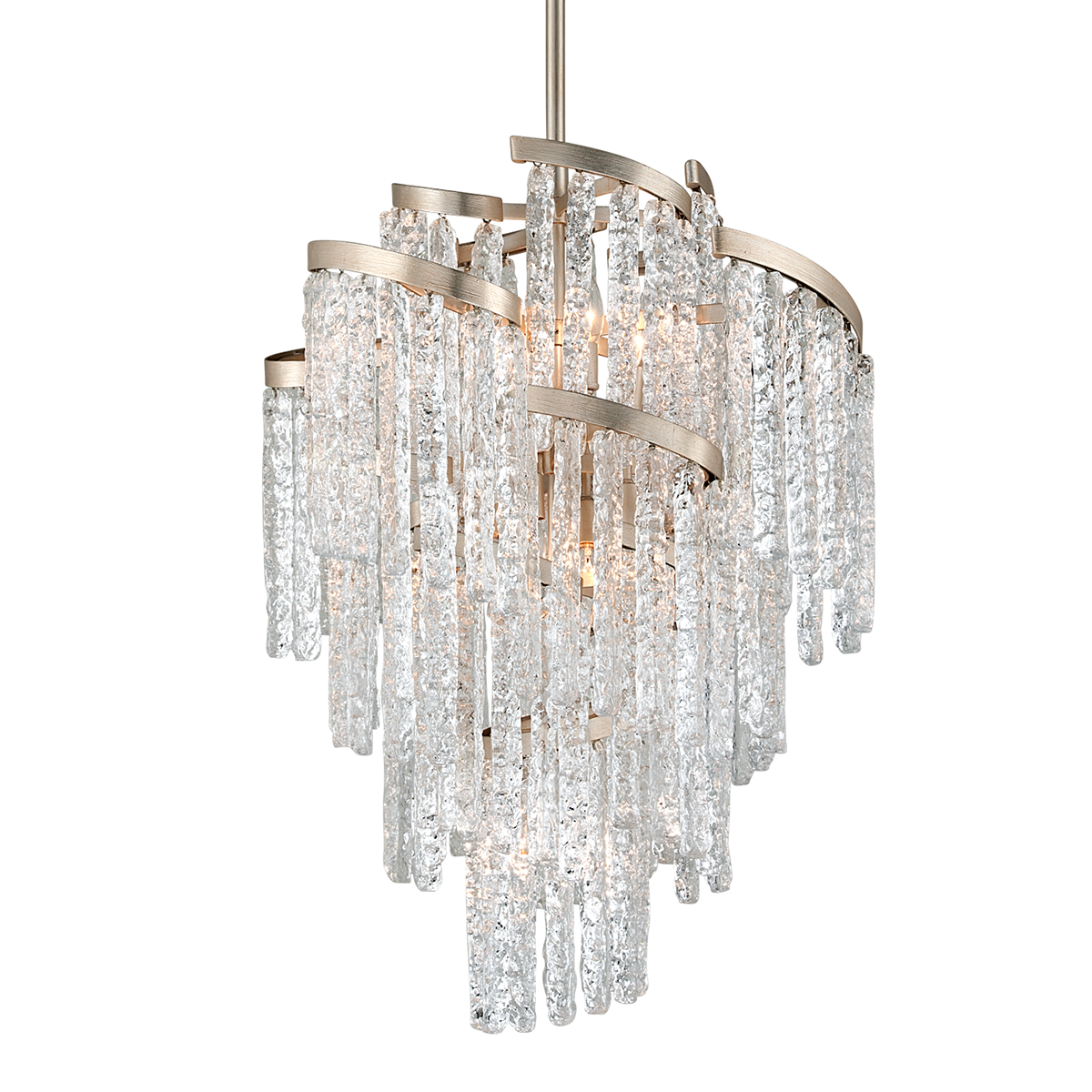 Mont Blanc 9/13Lt Chandelier - Silver Leaf