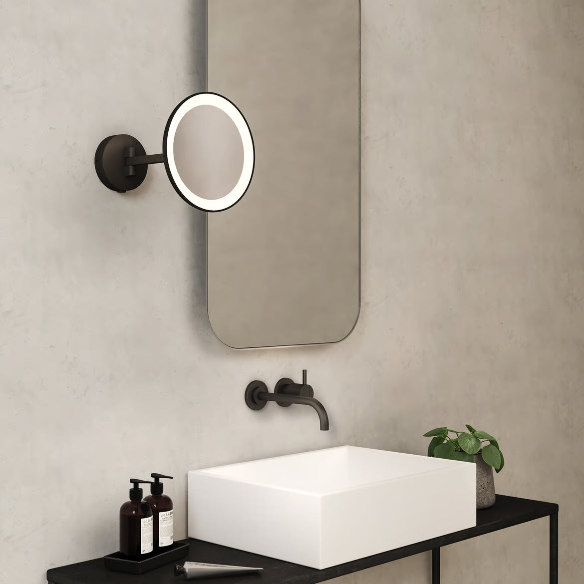 Mascali Round LED Mirror- Various Finishes