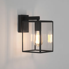 Box Outdoor Wall Lantern 270/350/450 IP23 - Matt Black