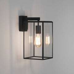 Box Outdoor Wall Lantern 270/350/450 IP23 - Matt Black