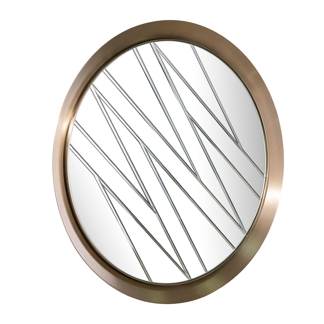Vienne Mirror - Brushed Brass
