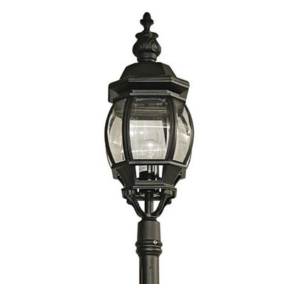 Bel Aire 1/3Lt Post Light IP23 - Silk Black