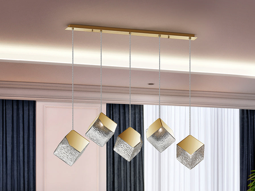 Priscila 5 Lt Ceiling Light