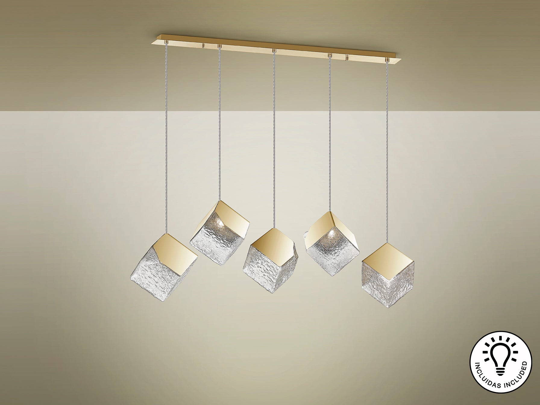 Priscila 5 Lt Ceiling Light