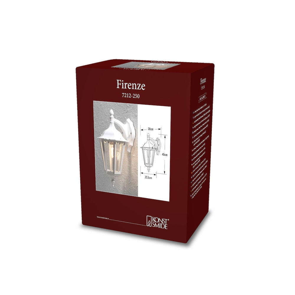 Firenze Down Light E27 IP44 - Various Sizes & Finishes