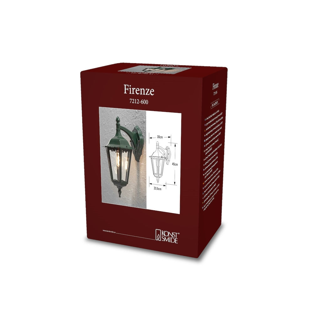 Firenze Down Light E27 IP44 - Various Sizes & Finishes