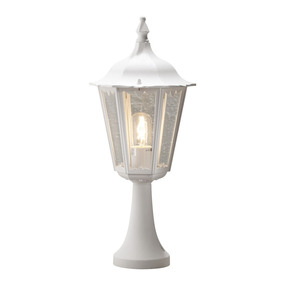 Firenze Post Pillar Top Light E27 IP43 - Various Colours