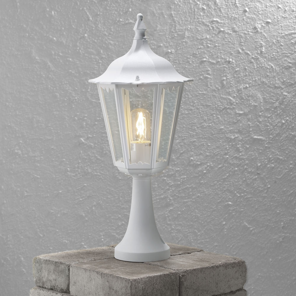 Firenze Post Pillar Top Light E27 IP43 - Various Colours