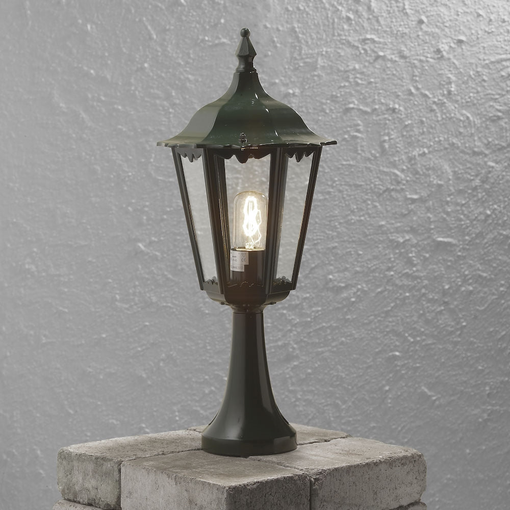 Firenze Post Pillar Top Light E27 IP43 - Various Colours