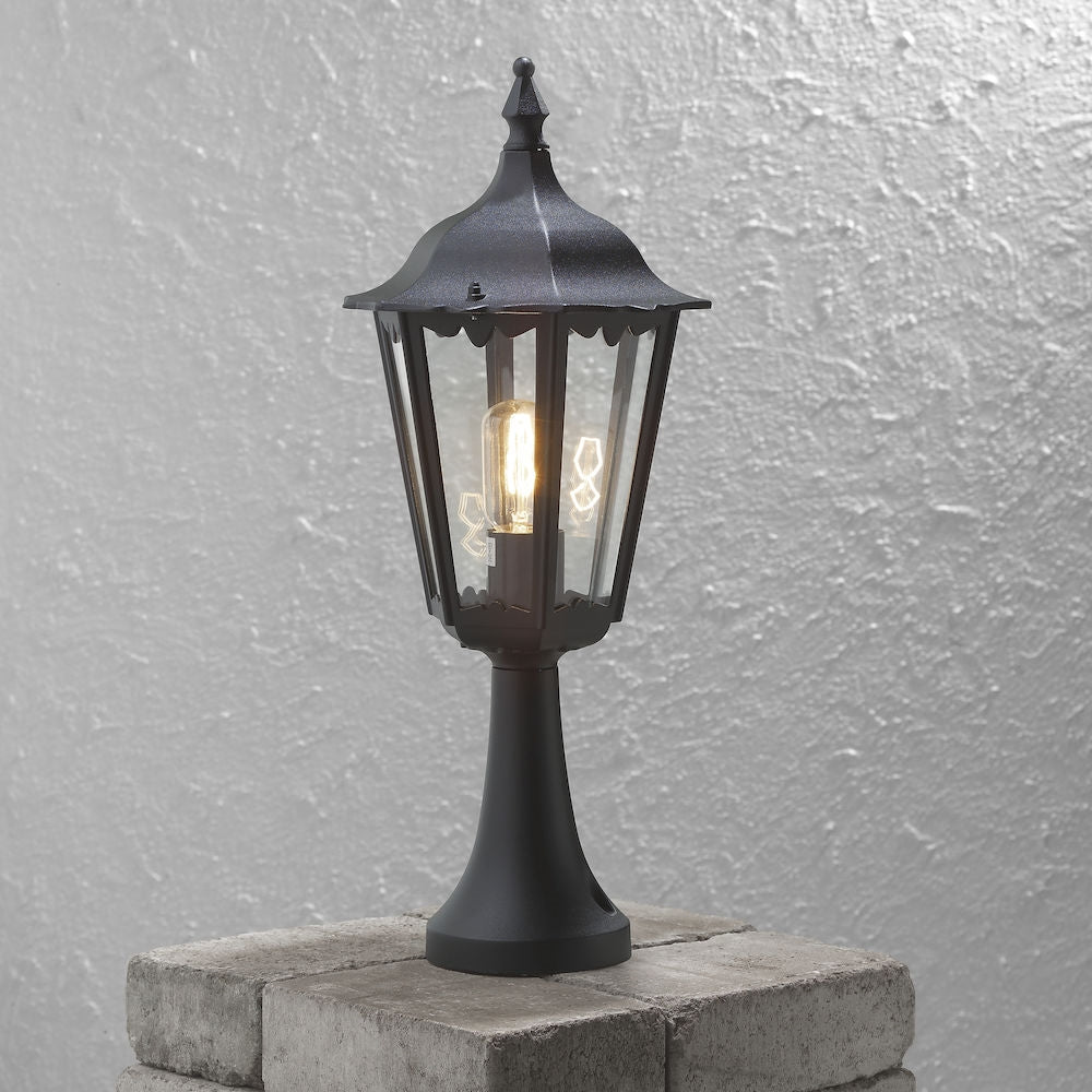 Firenze Post Pillar Top Light E27 IP43 - Various Colours