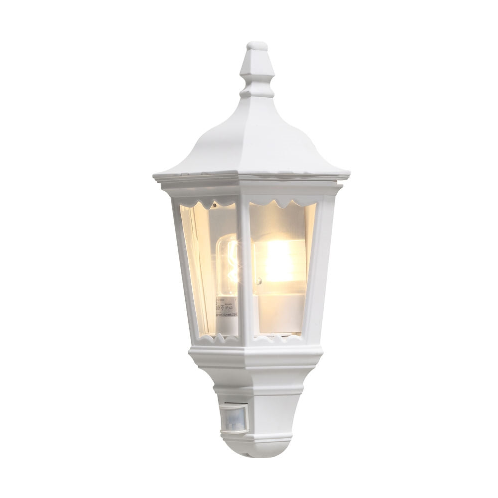 Firenze Sensor Wall Light Green/Black/White E27 IP43