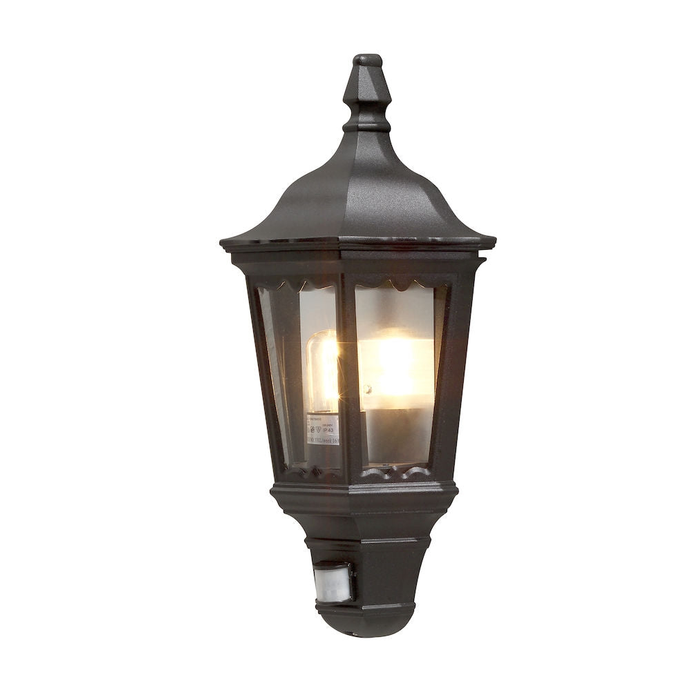 Firenze Sensor Wall Light Green/Black/White E27 IP43
