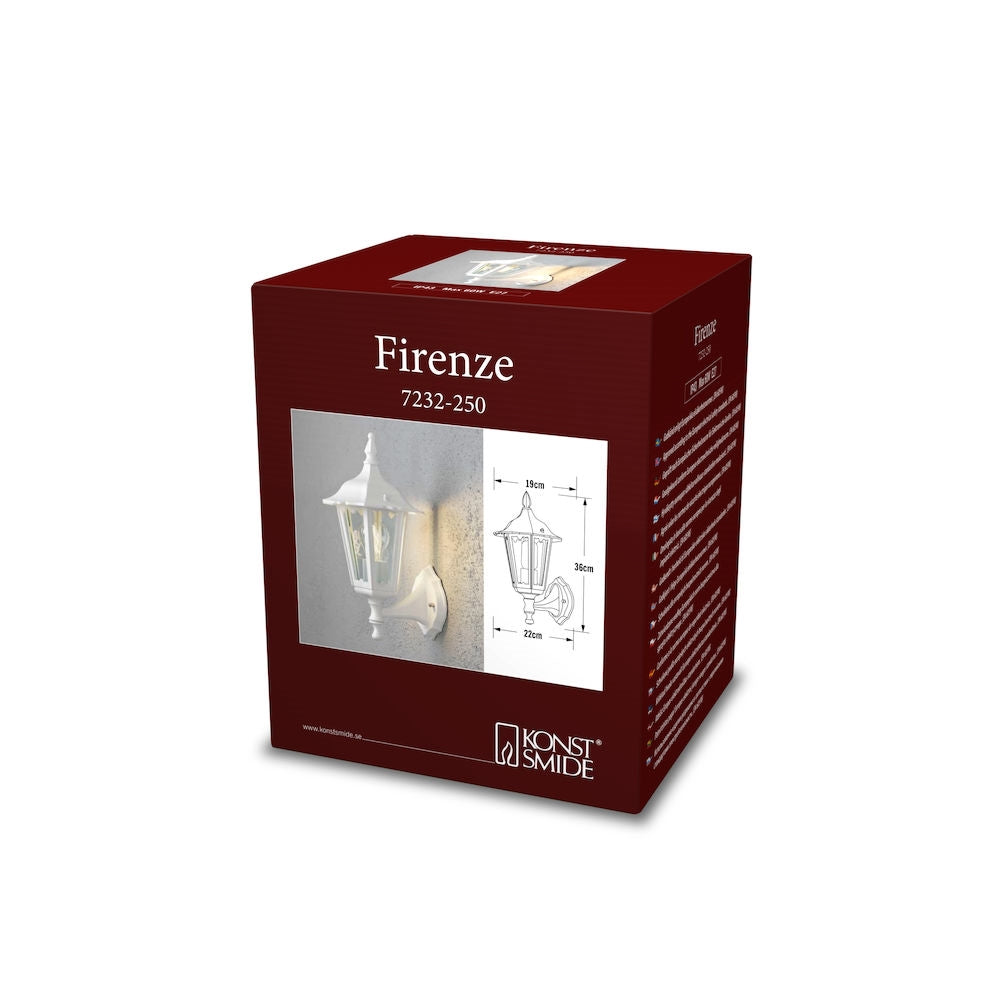 Firenze Up Light E27 IP43 - Various Sizes & Colours