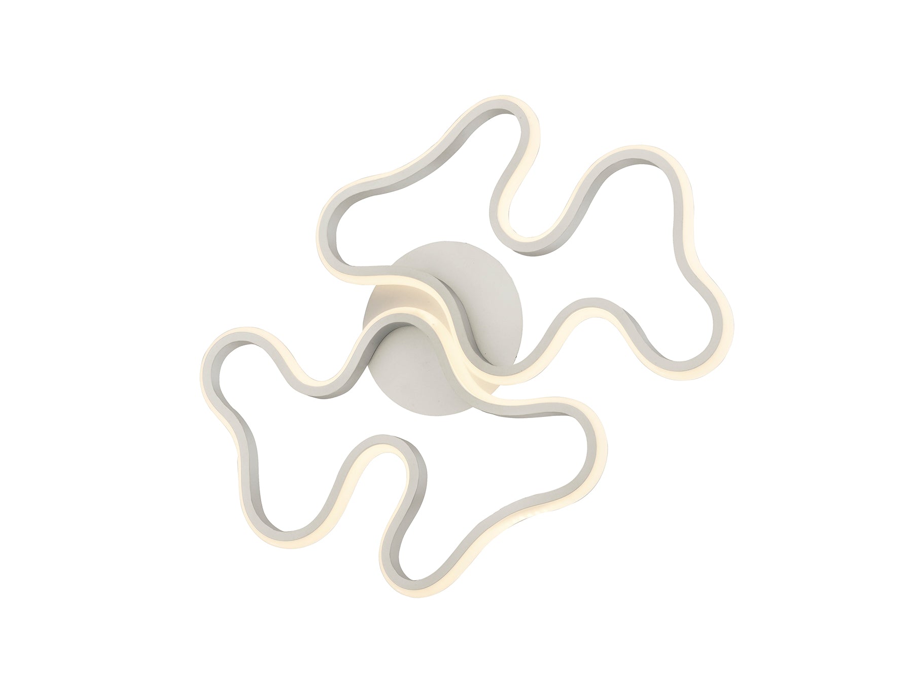 Marea Ceiling Light- White Finish