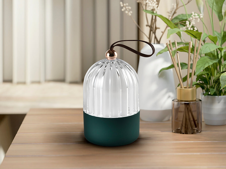 Chiqui Green Portable Table Lamp Cct